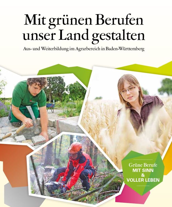 Titelblatt Broschüre Ausbildung MLR Stuttgart